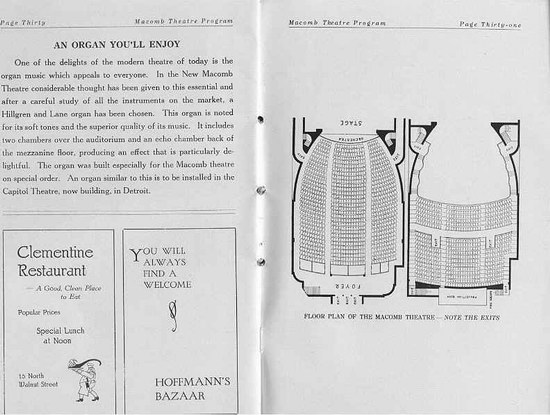 Emerald Theatre - Old Theatre Program